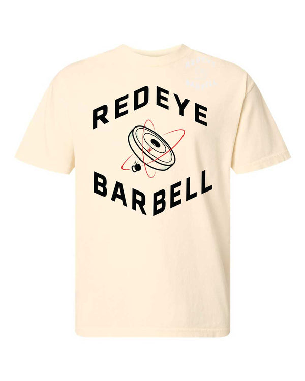 Redeye Crossfit Faded Creme Unisex Garment-Dyed Heavyweight Cotton Tee 