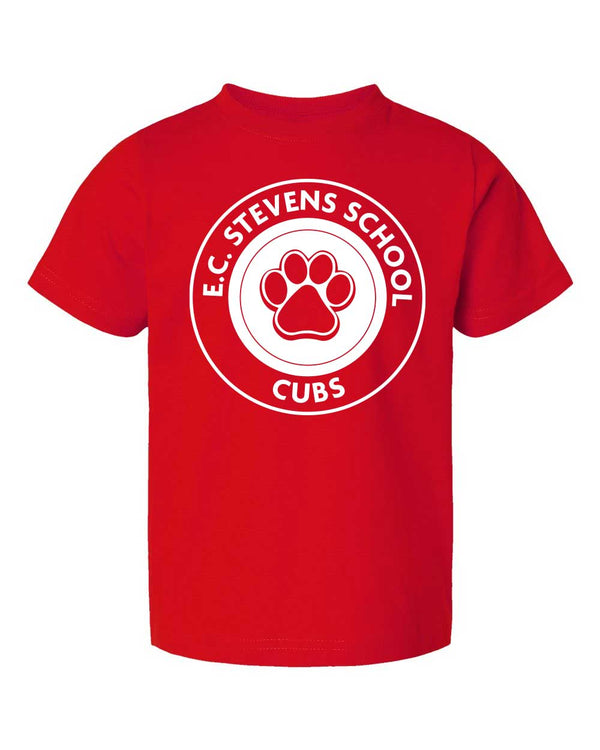 E.C. Stevens Elementary School Circle Logo Toddler  T-Shirt