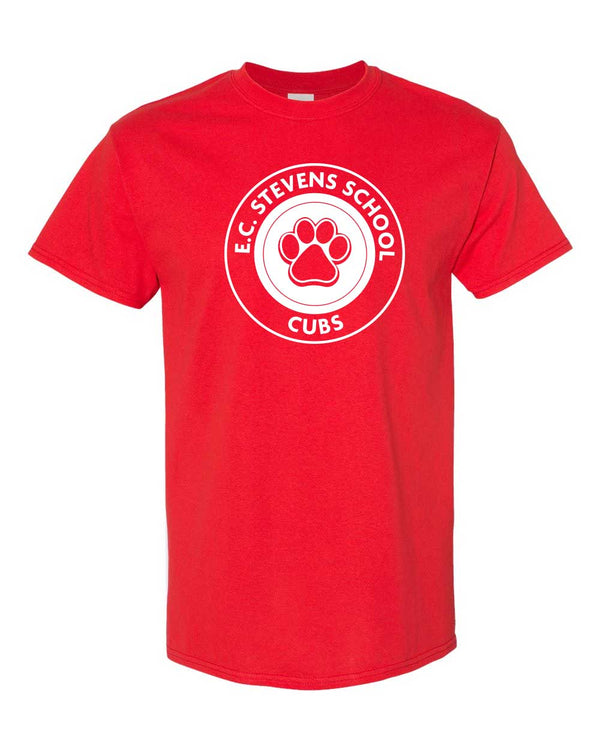 E.C. Stevens Elementary School Circle Logo Youth  T-Shirt