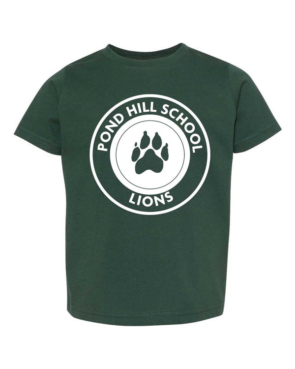 Pond Hill Elementary School Circle Logo Toddler  T-Shirt