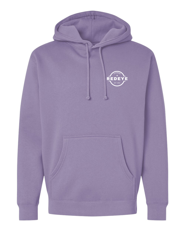 Redeye Crossfit Burpee Skull Plum Unisex Heavyweight Hooded Sweatshirt